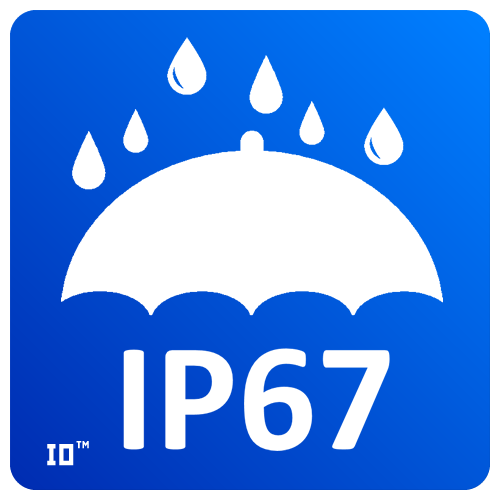 IP67 (Ingress Protection rating) – степень защиты светодиодного светильника. Светильник защищен от попадания пыли и влаги внутрь. IP67 (Ingress Protection rating) – the degree of protection of the led lamp. The lamp is protected from dust and moisture inside. IP67 (Ingress Protection rating) - Schutzart der LED-Lampe. Die Leuchte ist vor Staub und Feuchtigkeit geschützt.